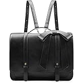 ECOSUSI Briefcase for Women Messenger Backpack PU Leather 14 inch Laptop Bag Satchel Computer Bag for College Business Travel | PU Leather, Laptop Bag, Satchel, Computer Bag, for College, Business