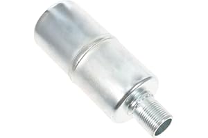 POPETPOP 3/4 Inch Threaded Small Engine Muffler Replacement Compatible with 294599 Lawn Mower Generator Engine Durable Exhaus