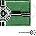 2 PCS QingZ Tactical Kek Flag Patch - Kekistan Flag Embroidered Velcro Patch