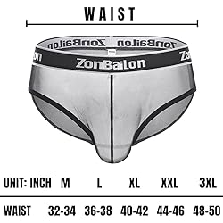 ZAIGGUT Mens Sexy See Through Underwear Breathable