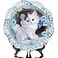 The Bradford Exchange Blue Eyed Beauty Kitten Collector Plates 7.7-inches