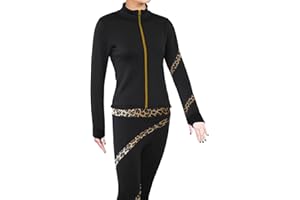 Figure Skating Polartec Polar Fleece Spiral Jacket