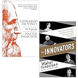 Walter Isaacson Collection 2 Books Set