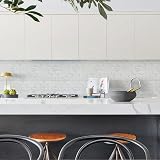 Fantasnight White Tile Stickers 30x15cm 12Pcs Peel and Stick Waterproof view 5