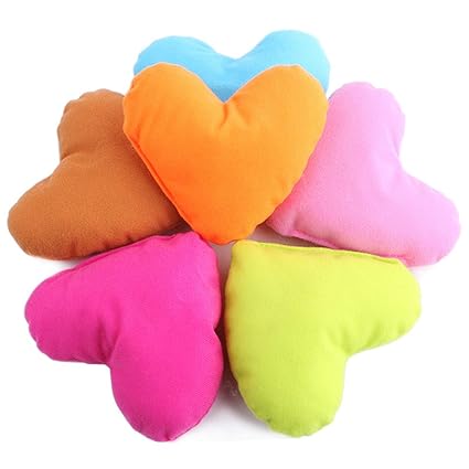 6pcs Love Pillows pet Neck Pillows Kennel Accessories