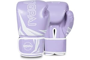 GINGPAI BOXING Boxing Gloves ，Pro Boxing Training, Kickboxing Gloves for Men Women Adults, Kids, Multi-Layered Padding, for MMA Fighting,Adult Heavy Punching Bag Gloves,Workout Gloves for Boxing,Muay Thai