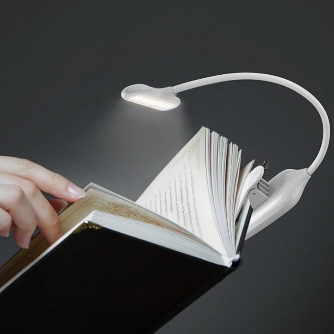OCOOPA 9 LED Book Light Rechargeable Clip On Light Lightweight Flexible