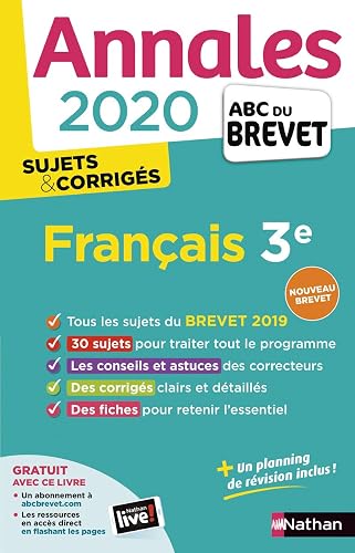Download Annales ABC du Brevet 2020 Français PDF
