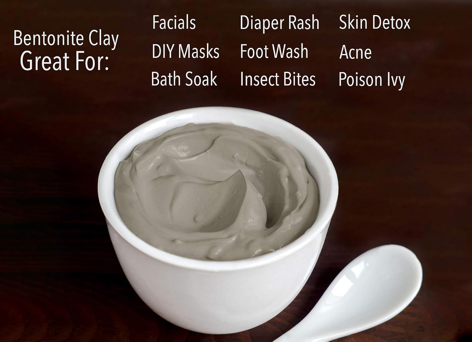 Mayan Magic Mud, Powerful Deep Pore Cleansing Facial and Body Mask, 100 Percent Pure Premium Calcium Bentonite Clay - Image 3