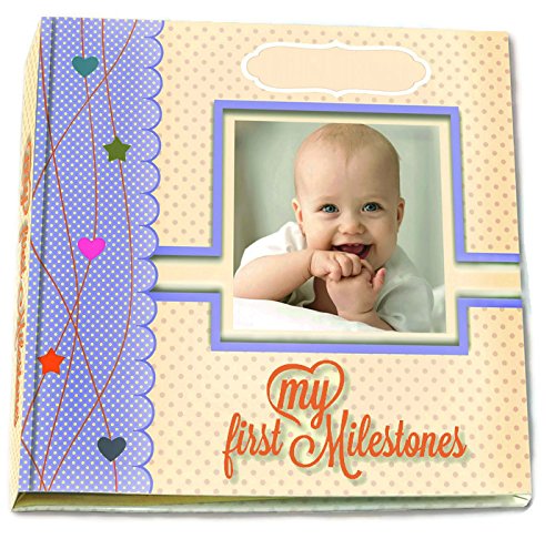Baby memory book for first five years, modern baby shower gift &a…