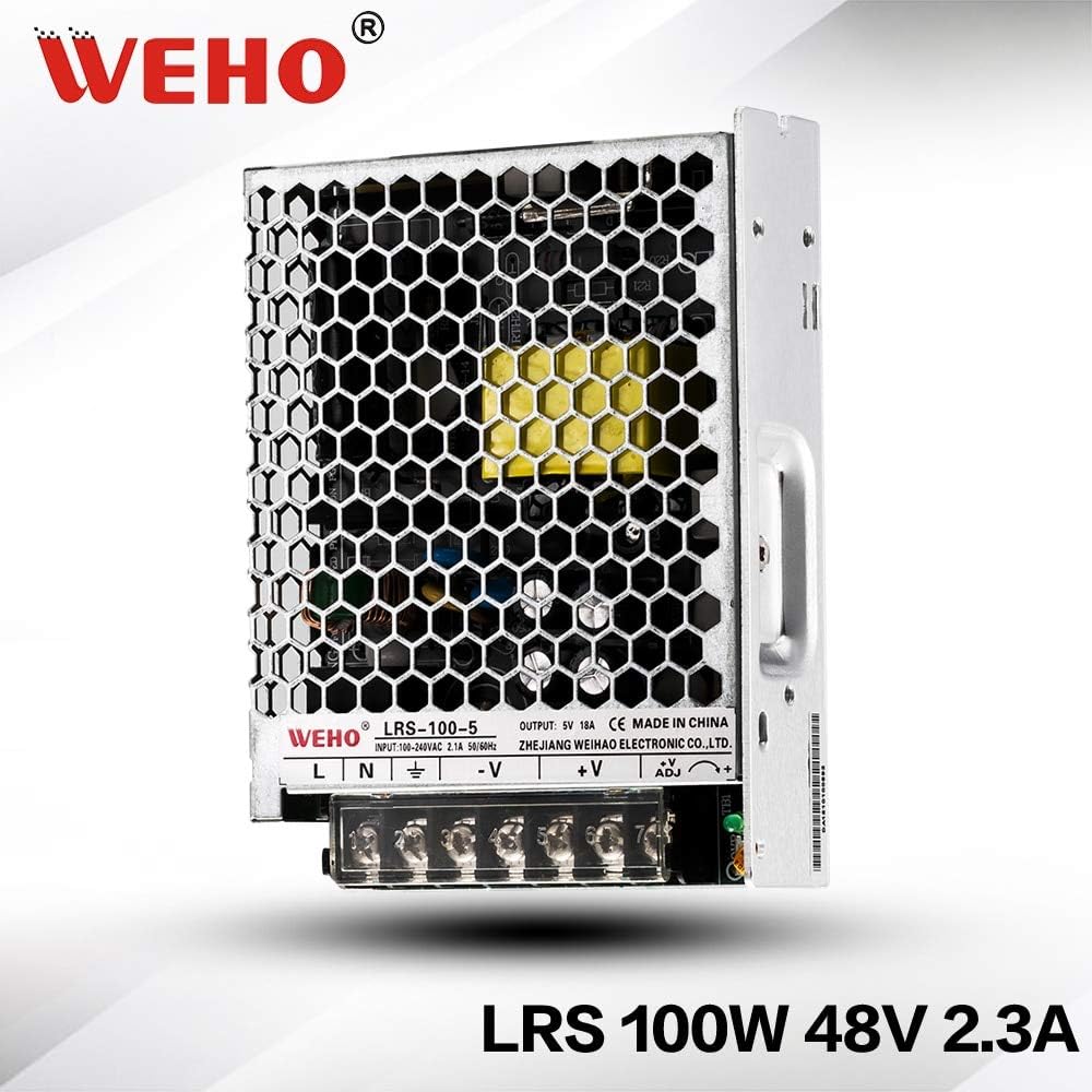 Utini (LRS-100-48) WEHO New desidn 30mm Slim Type smps ac/dc 100w 48v 2.3a Power Supply