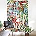 Sunm boutique Wall Tapestry Flower Tapestry Floral Words Tapestry Wall Hanging Tapestry Wall Decor Quote Tapestry