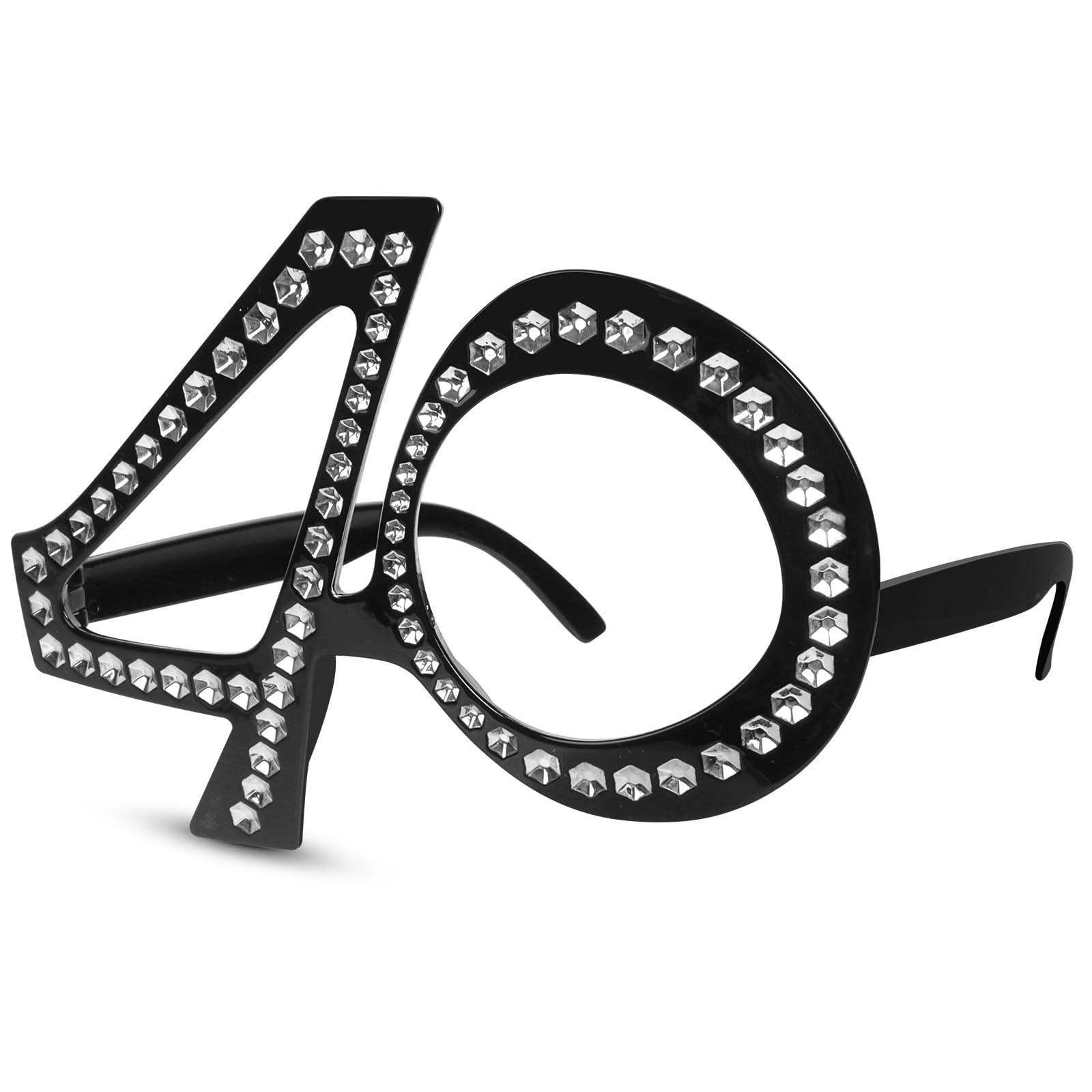 Zercart Birthday Glasses,Novelty Birthday Eyeglasses,40th Birthday Party Eyeglasses,Funny Costume Sunglasses,Anniversary Party Glasses,for Birthday Decorations Celebration Party Favors โ image 1