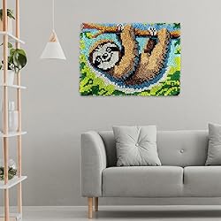 veirousa Sloth Latch Hook Kits for