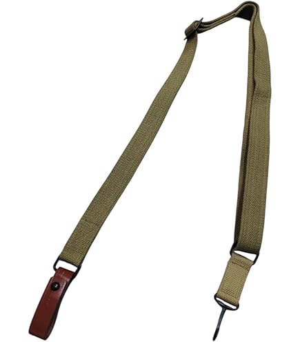 Sangle à Ressort Pour Fusil Type 56 (SKS) – Surplus Armée Chinoise – Guerre Du Vietnam – 2 Extrémités