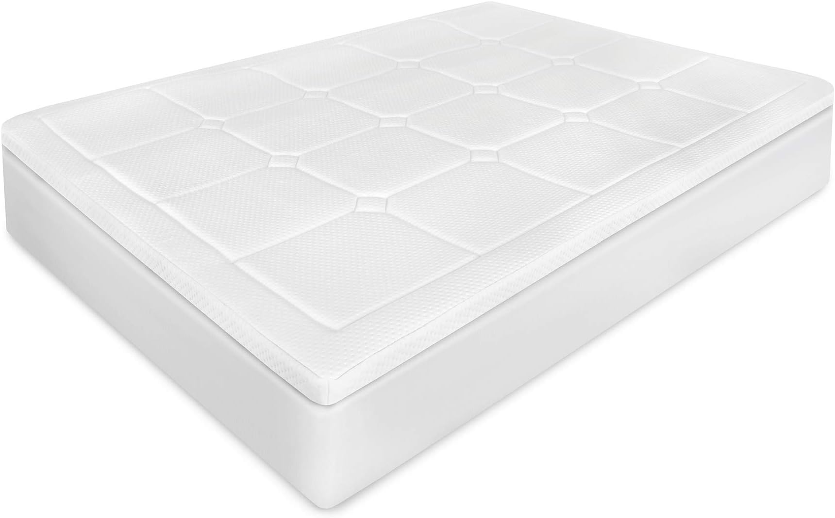 SensorPEDIC 3 in Euro Majestic Mattress Topper, Twin, White