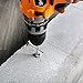 Screwdriving Bit Set, Screwdriver Power Bits Set, Drill Bits Set, Spade Drill Bits for Wood, Twist Drill Bit Set with Titanium Coated for Drilling Metal, Tile, Concrete, Brick, Glass, Plastic and Wood