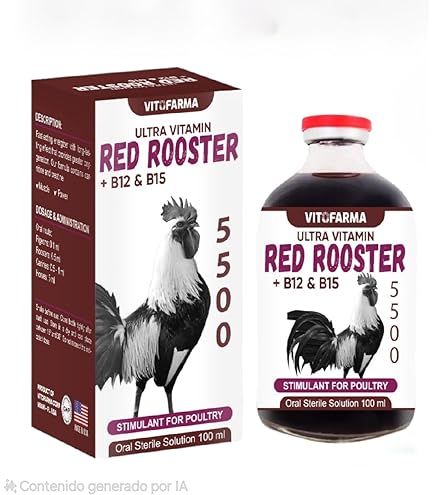 best b12 injectable for gamefowl B12 6000 + B15 100ML GALLOS ROOSTERS, Aves main image 0