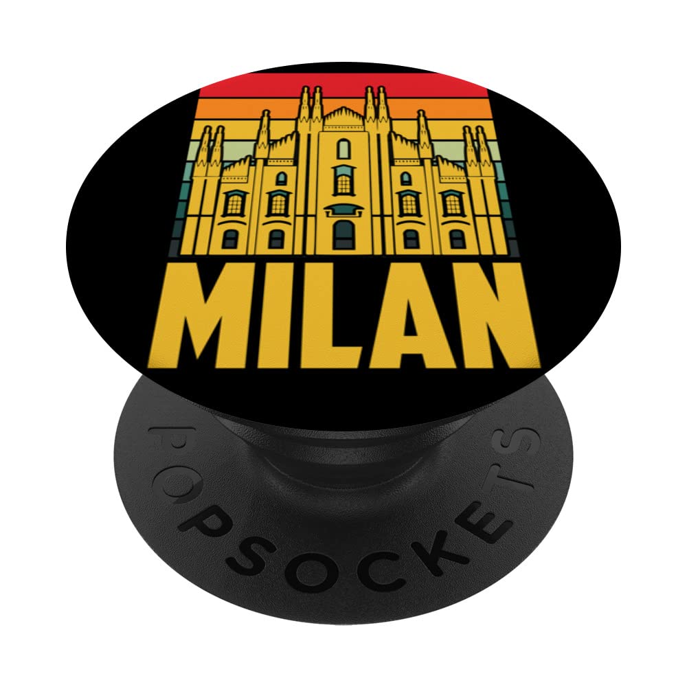 Milan Cathedral from Italy Dom de Milan PopSockets Swappable PopGrip
