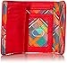 Vera Bradley Women's Cotton Riley Compact Wallet With RFID Protection, Rumba, One Size