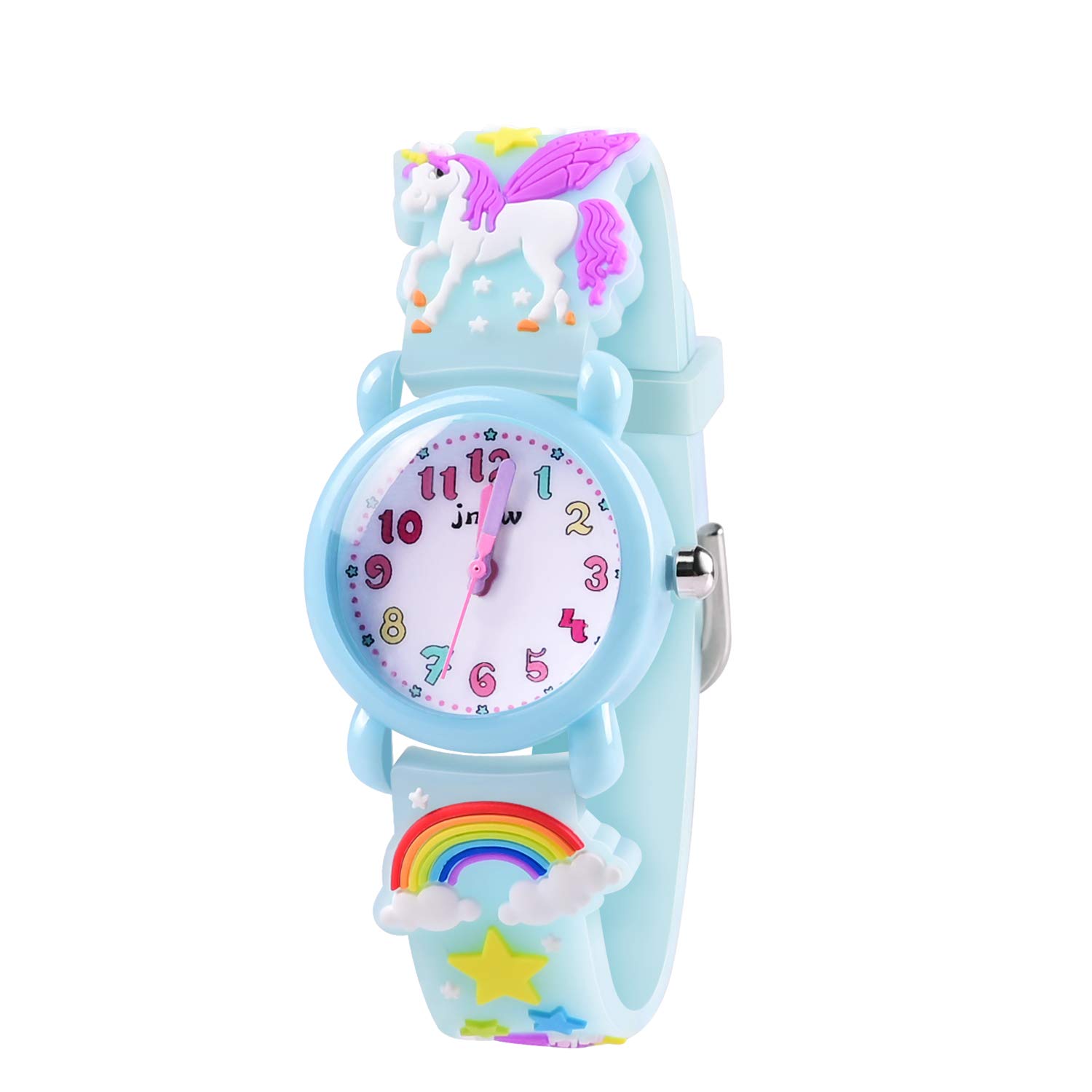 VAPCUFF Kids Watches Ages 3-8, Birthday Gifts for Girls - Blue Toddler Toys