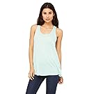 Bella + Canvas Womens 3.7 oz. Flowy Racerback Tank (B8800) -MINT -S