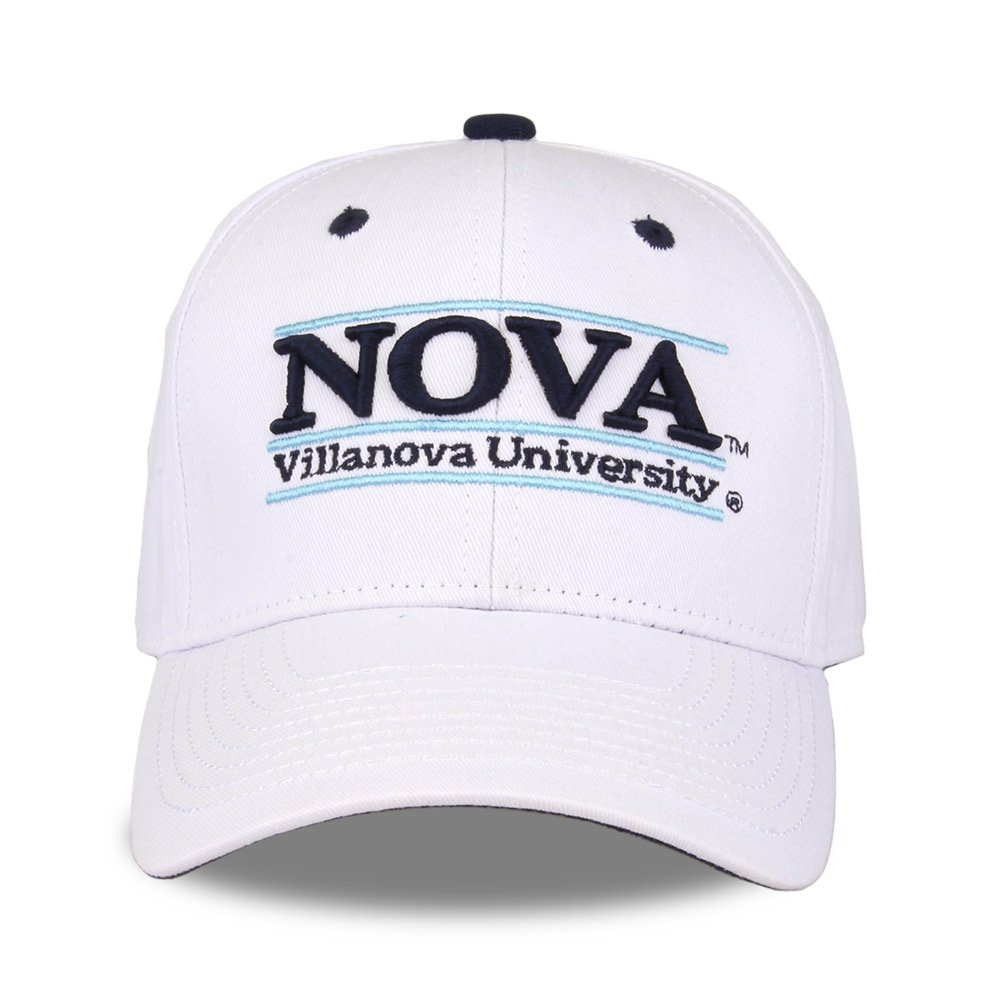 Villanova Wildcats Adult Game Bar Adjustable Hat White Villanova Wildcats Adult Game Bar Adjustable Hat White