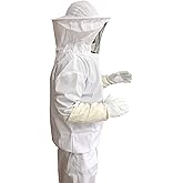 Professional Beekeeper Suit (Jacket, Pants, Gloves) Beekeeping Suit Bee Suits for Men Women
