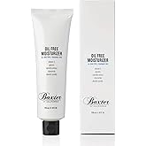 Baxter of California Oil Free Face Moisturizer for Men | Lightweight | Fragrance Free | All Skin Types | 4 Fl Oz