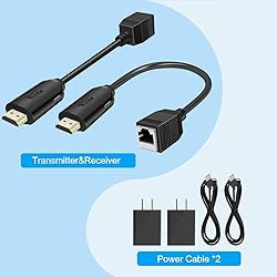 HDMI Over Ethernet Cat5e / Cat6 RJ45 Ethernet