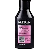 Redken Acidic Color Gloss Sulfate-Free Shampoo for Color Protection and Shine To Help Extend Color & Shine for Color-Treated Hair
