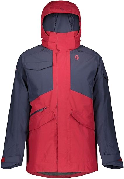 Scott Ultimato Dryo Veste De Ski Pour Homme S Rouge Bleu Nuit Amazon Fr Sports Et Loisirs