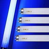 amgolibi 18 Inch 15 Watt U V/A Black Light Bulb F15T8/BL Replacement T8 BL Fluorescent Lamps for 30W Machine 350BL 365-nm Blu