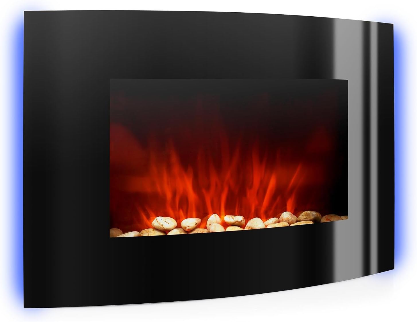 Klarstein Lausanne Electric WallMounted Fireplace, V2, 1000 or 2000