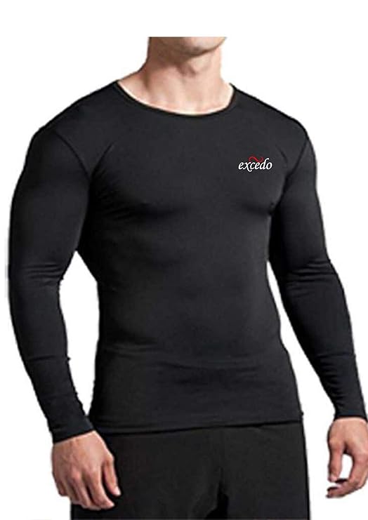 Buy excedo Compression Top Full Sleeve for Men, Upper Tights for Men, Atheletic fit, Cricket