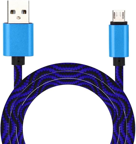 1M V8 2A Braided Aluminum Micro USB Data&Sync faster
