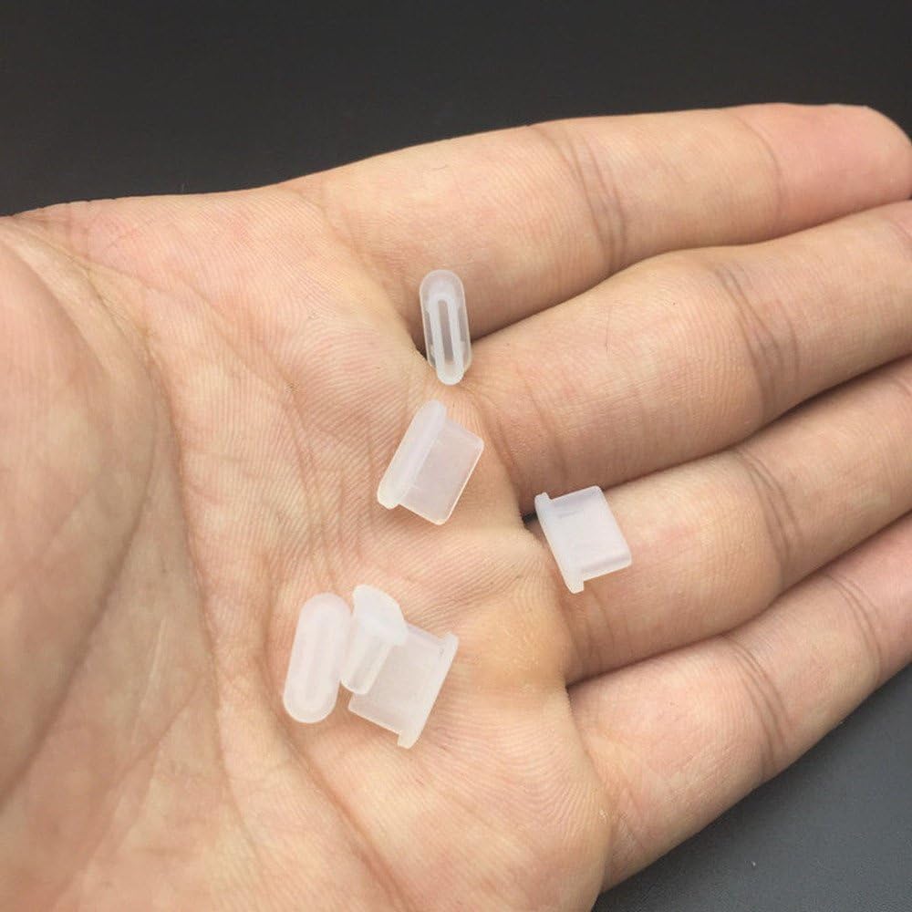 thumbnail image 2 of 20-Piece Silicone USB Port Dust Plugs - Anti-Dust Protector Caps For Female USB Ends 2 of 14