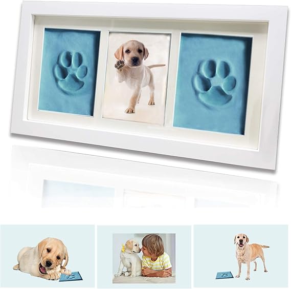 Auland Paw Print Kit Keepsake for Dogs with Premium Wooden