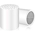 FEELSO 2 Pack 15 Stages Replacement Filters for Hard Water Remove Chlorine and Harmful Substances