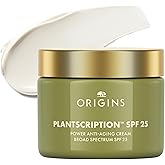 Origins Plantscription SPF 25 Power Anti-Aging Face Cream | Moisturizer with SPF to Visibly Reduce Fine Lines | With Peptides & Hyaluronic Acid, 1.7 Fl Oz