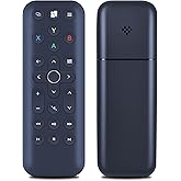 Replacement for 8Bitdo Media Remote Control, for Xbox One, Series X|S, Short Edition - No Setup Required, Black