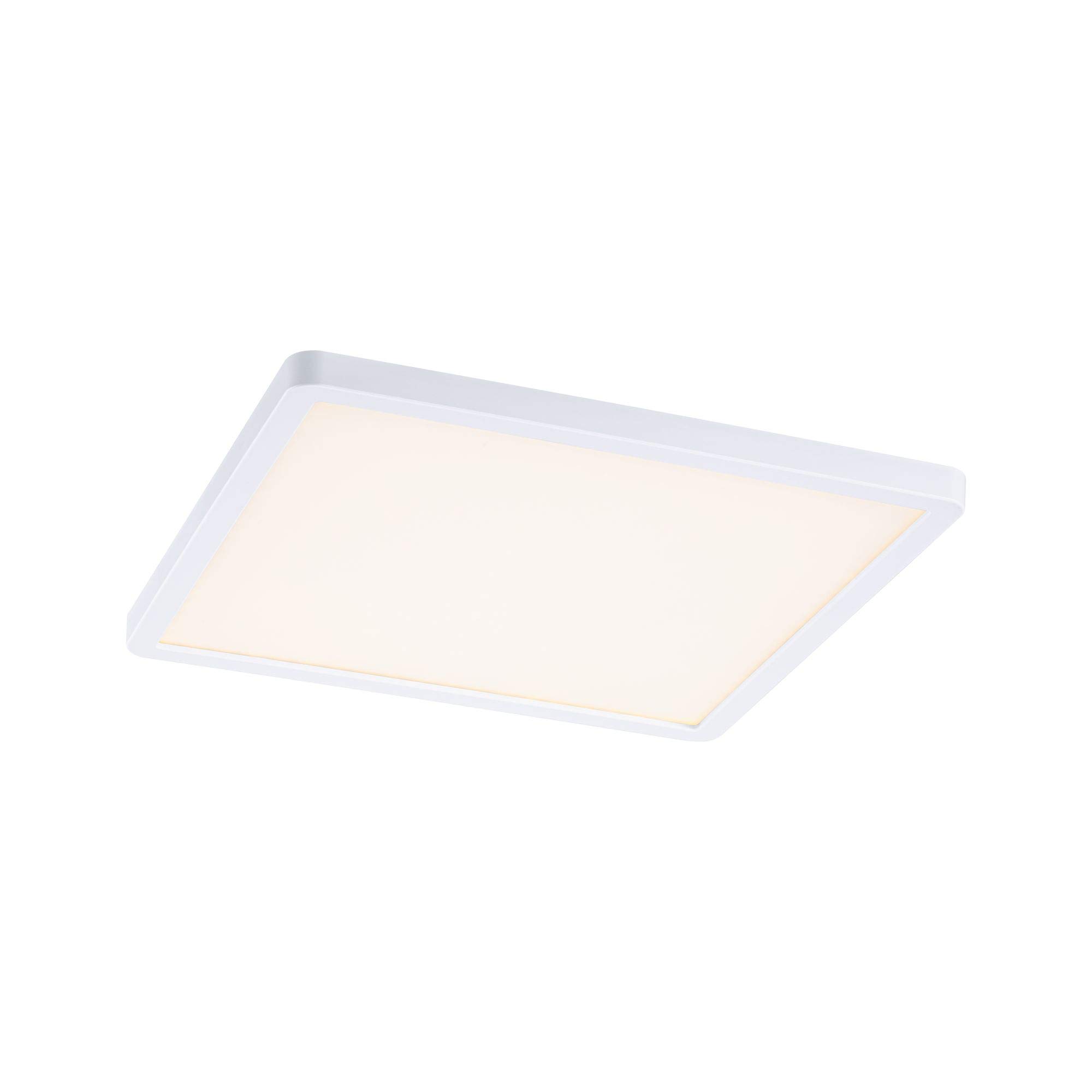 Paulmann 93054 Areo VariFit LED Panel recessed luminaire IP44 3-Step dim 230x230mm Rectangular incl. 1x16W dimmable White Plastic 3000K