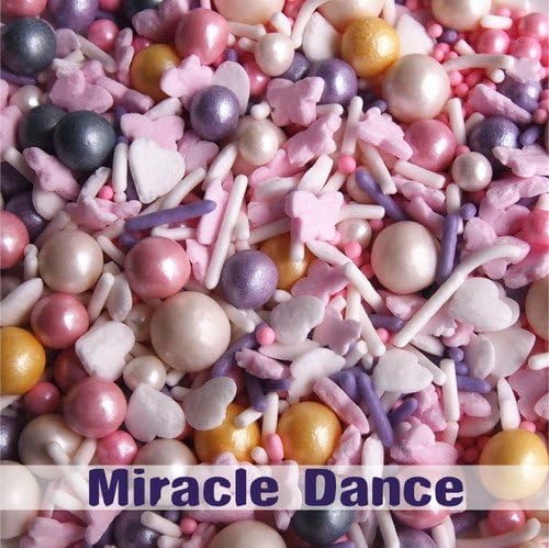 Miracle Dance Gluten GMO Nut Dairy Soy Free Cake Decoration Bulk Pack.