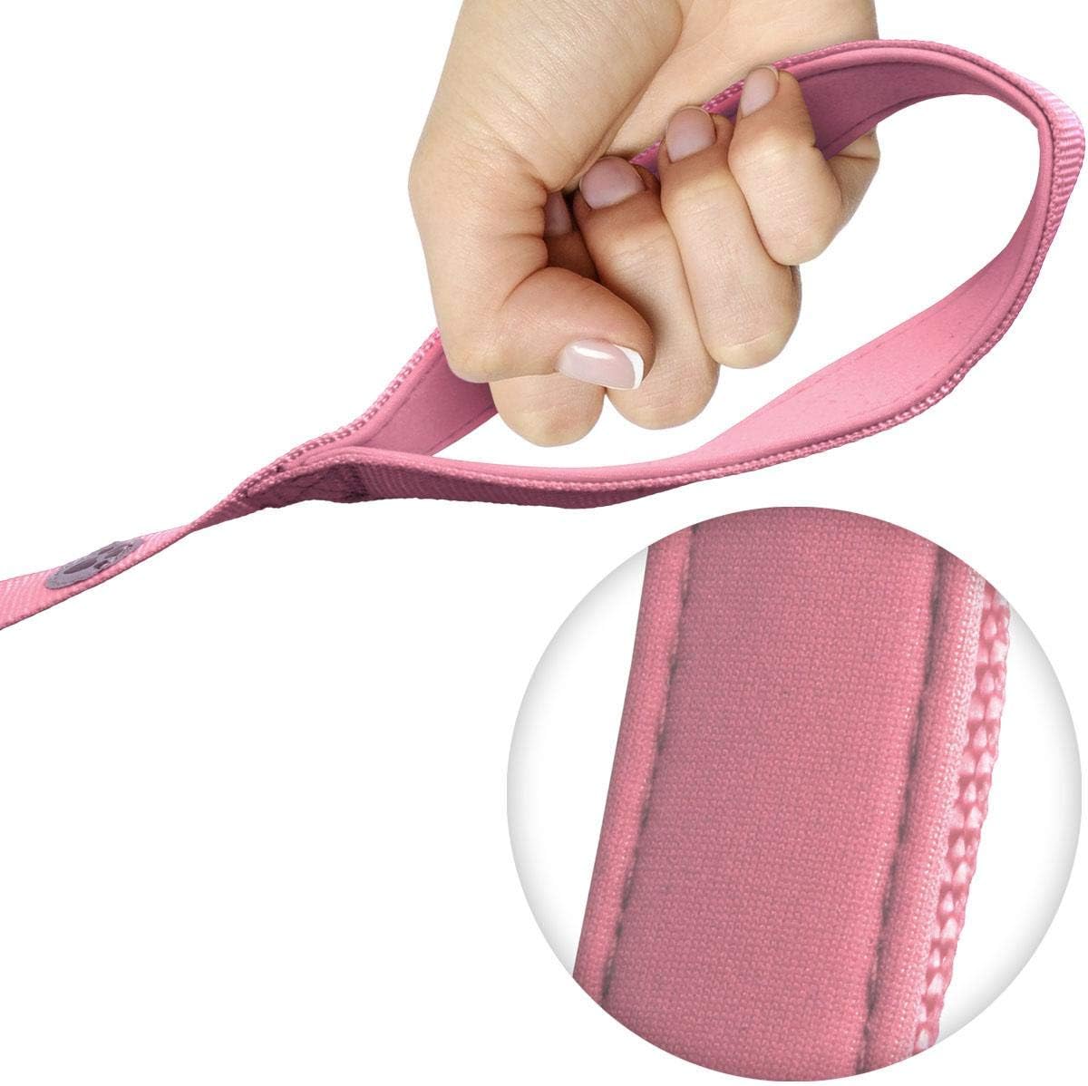 iGadgitz Home U7158 Padded Handle Dog Lead Leash - Pink - 180cm (1.8m) 6ft - Image 4