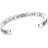 SAM & LORI Personal Bracelets for Teens/Women-Inspirational Jewelry Gifts (Various Designs) for Daughter/Sister/Mom/Friends-Adjustable Bracelet in a Pretty Gift Box