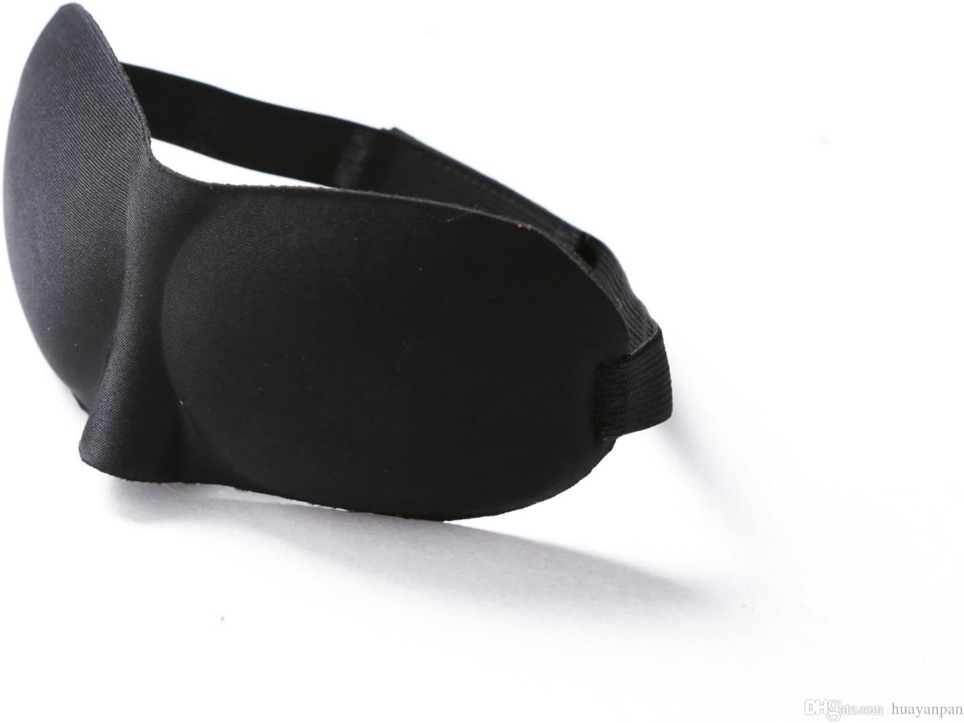 SAJ 3D Eye Sleeping Soft Sponge Mask (Black)