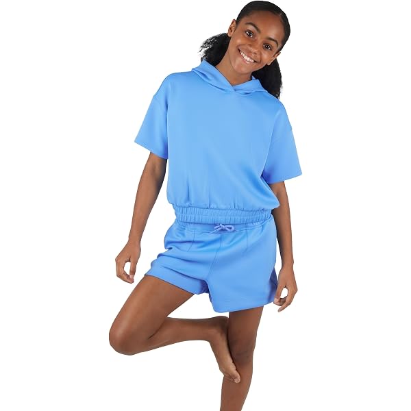 Amazon.com: 90 Degree By Reflex Girls 2 Piece Set Softlite Short