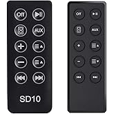 New Replaced Remote Control for Bose SoundDock 10 AM316536 AM314136 Bose Sounddock Series 2 3 II III Digital Music System Con
