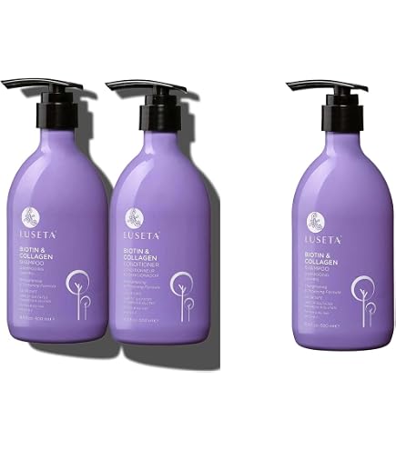 Amazon.com : Biotin Shampoo and Conditioner with Travel Set