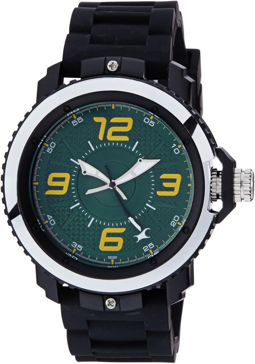 Buy Fastrack Sport Analog Green Dial Men's Watch NF38017PP01CJ